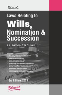  Buy Law relating to WILLS, Nomination & Succession